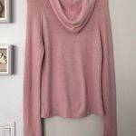 Anchor Blue  Light Pink Plush Soft Full Zip Sweater size L Photo 1