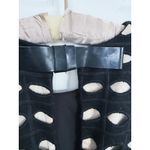 Tracy Reese  Old Money Sleeveless Sheath Dress 6 Black Overlay Cutout Event 1970s Photo 8