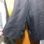 DKNY Black Donna Karan New York Cropped Linen Jacket Size Small Photo 6