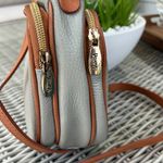 ENTRY VALENTINA 🔥 Italian Grey Leather 4 
Crossbody Bag Photo 5