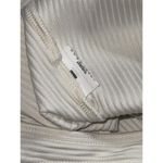 Abercrombie & Fitch White Ribbed Knit Scoop Neck Long Sleeve Bodysuit Size Large Photo 3