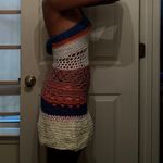 Multicolor Crochet Dress/coverup Photo 2