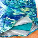 LIVI by Lane Bryant. Activewear shorts, lined, pockets, super stretch, colorful Blue Size 22W Photo 1