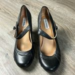 Steve Madden Leather Mary Jane Heels Size 8.5 Medium Photo 1