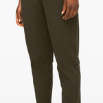 Lululemon Essential High-Rise Trouser in Dark Olive Size 4 Pants Khakis Photo 0