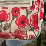 Coach  Poppy Red and White Floral Shoulder bag Photo 5