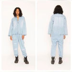 Free People  x Sandrine Rose Denim Jumpsuit medium Photo 7