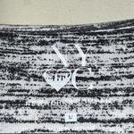 NY&C women’s size medium tank shark bite hem split sides black and white design Photo 2