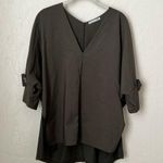 ZARA  V-neck green tunic top▪️size M Photo 0