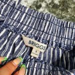 Briggs New York Briggs Striped Linen Pants Photo 2