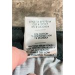 Just Black  Denim Black/Dark Green Split Hem Jeans - Size 27‎ Made in USA Photo 7