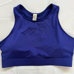 Fabletics  Trinity High Impact Sports Bra Blue Size 2X Athletic High Impact Photo 0