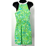 Lilly Pulitzer NWT Fresh Citrus Green Parrot Sheath Dress Women's Size 4 Photo 3