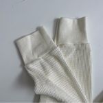 Vintage Thermals Long Underwear Long Johns Waffle Buttery Yellow Cream USA Made Size XL Photo 2