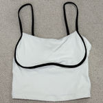 Gilly Hicks Contrast black and white workout top Photo 0