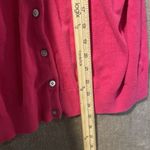 Old Navy  Cardigan Womens Large Hot Pink Button Front Sweater Stretch Preppy Photo 5