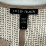 Eileen Fisher Silk Cotton Blend Waffle Knit Cardigan Jacket Beige S/P Photo 2