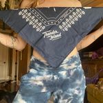 Cascade Locks Oregon Bandana Scarf Blue Photo 1