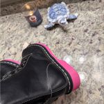 Dr. Martens  1460 Jungle Black Pink Sole Wanama Zip Up Boots Women's Size 6 Photo 9