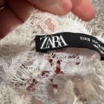 ZARA White Lace Cami Photo 4