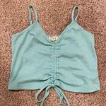 POL Scrunched Tie Crop Tank Photo 0