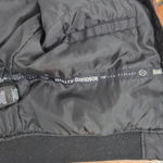 Women's Harley Davidson 120th Anniversary Nylon Bomber Jacket XL Black Photo 4