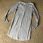 Brooks bobbie  gray above knee mini dress sweater Photo 7