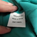 Elsie & Joey teal green crepe tulip pants size l/xl Size L Photo 6