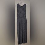 Max Studio  jersey trimmed slub summer maxi dress striped NWT #719 Photo 8