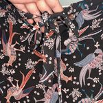 Loft Women’s petite long sleeve snowbird print blouse novelty workwear business Photo 4