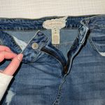 Altar'd State Zip Up Denim Mini Skirt Photo 2