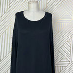Aritzia  Wilfred Free‎ Black Jersey Knit Long Sleeve Dress Size Small Photo 3