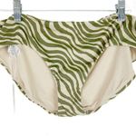 ANDIE NWT  Swim The Hipster Bottom Bias Stripe Olive Bikini Bottom Size Medium M Photo 1
