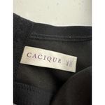 Cacique  Women Size‎ 46C Black Cotton T-Shirt Bra Underwire Shaping NWT Photo 3
