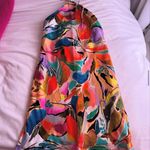 Lavender Brown  Halter Dress Photo 0