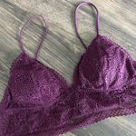 Victoria's Secret Victoria’s Secret maroon lace bralette Photo 3