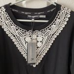 Karl Lagerfeld  crochet appliqué sweatshirt Photo 1