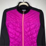 Old Navy Active Zip Up Front Purple Black Quilted Women’s Jacket Photo 2