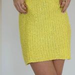 Rumored Palm Beach Mini Dress Yellow Size L Photo 4