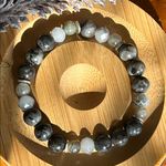 Handmade  Labradorite + Larvikite Bracelet * Photo 0