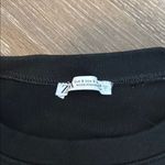 ZARA  Black Muscle Tee Crop Fitted Photo 1