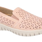 Easy Street Women's Mosaic Slip-Resistant Sneakers- Blush Pink- Size 8.5 Photo 0