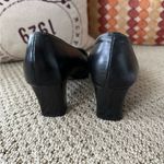 Vintage Casual Corner Women’s Classic Black Heel Pumps with Silver Buckle 8M Size 8 Photo 2