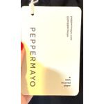 Peppermayo Puff Sleeve Victorian Mini Dress Black Size 6 NEW Photo 5