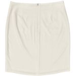 Dina Be  Cream and Orange Embroidered Mini Skirt Photo 1