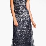 Adrianna Papell NWT  Beaded Maxi Gown Dress size 4 Photo 0