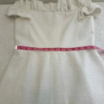 Rebecca Taylor  Off Shoulder Slub Dress Photo 9