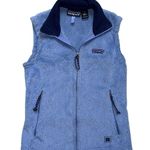 Patagonia Vintage  Women’s XS Polartec Fleece Sherpa Vest Light Blue zip up Photo 0