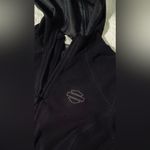 Harley Davidson Harley-Davidson Hooded Fleece Riding Jacket sz 16-18 Photo 4