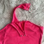 EXPRESS NWOT Hot pink square neck bodysuit Photo 5